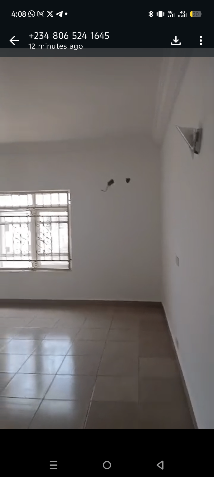 CLEAN 3 BEDROOM FLAT ON THE SECOND Floor for RENT IN WUYE MAIN ‎